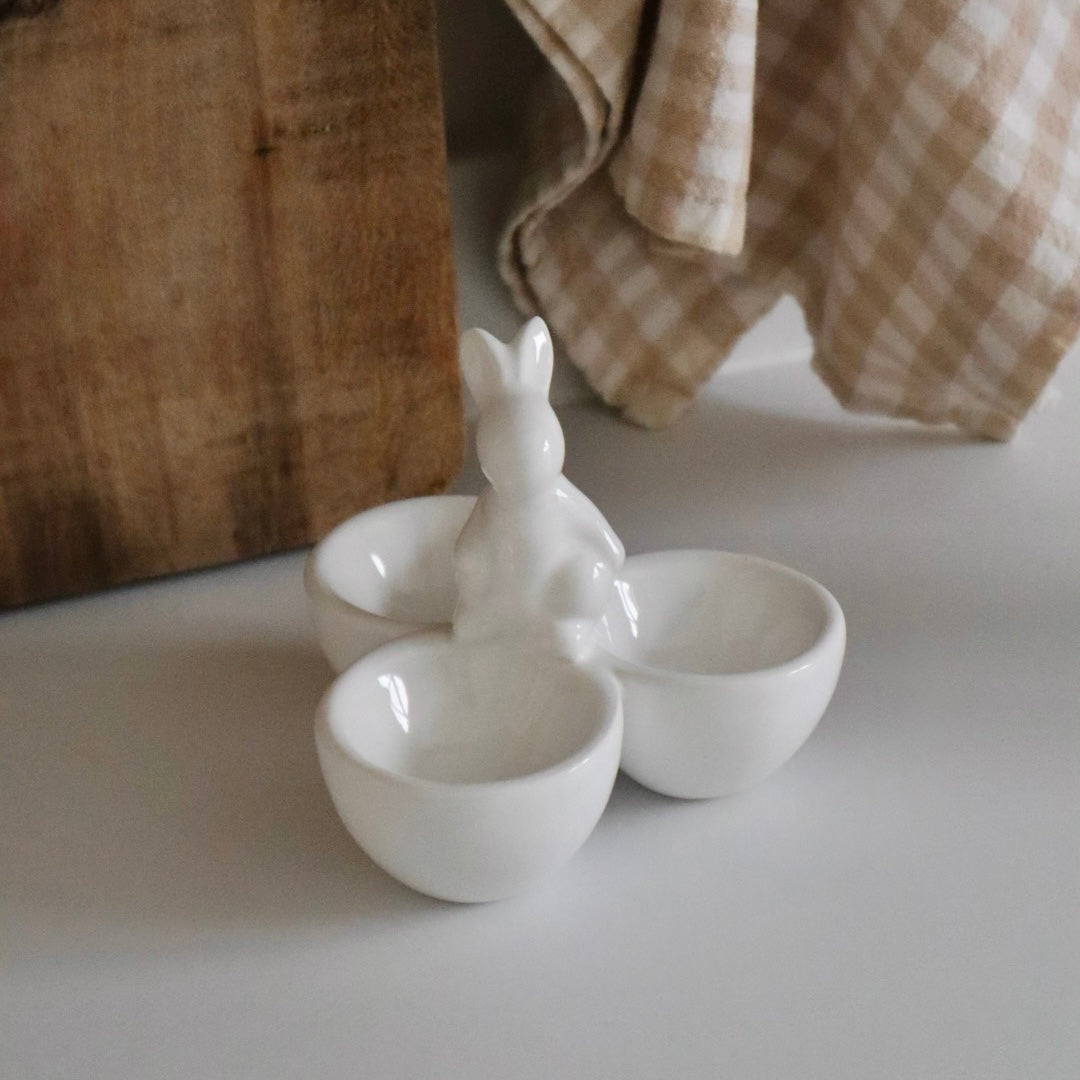 Rabbit Three Egg Cup