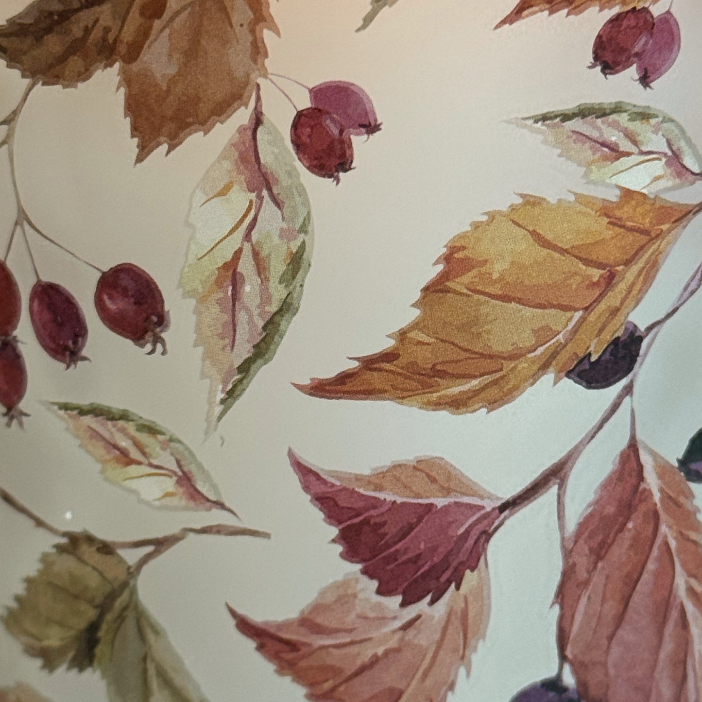 Large Autumn Leaves Candle Holder