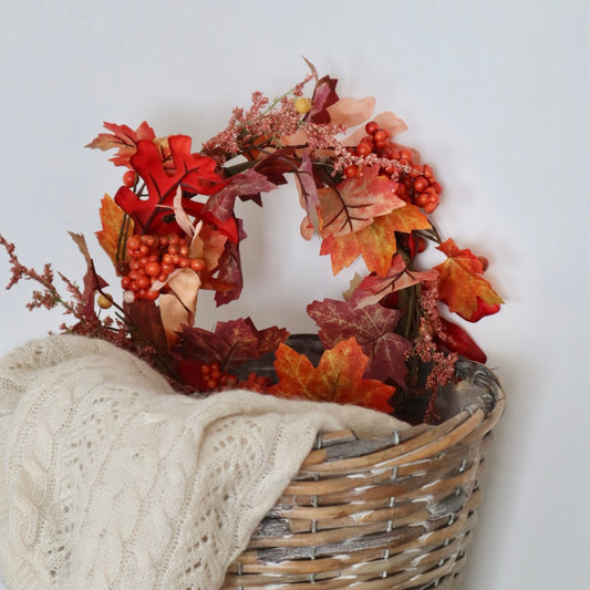 Small Autumn Wreath 30cm