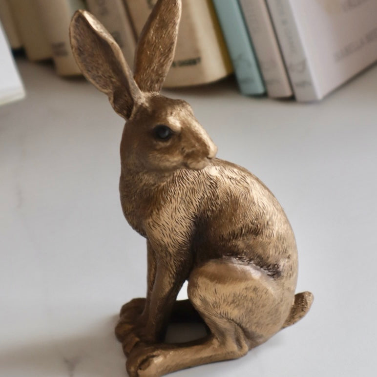 Bronze Hare Ornament