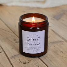 Load image into Gallery viewer, &quot;Coffee At The Diner&quot; Roasted Coffee Bean Candle
