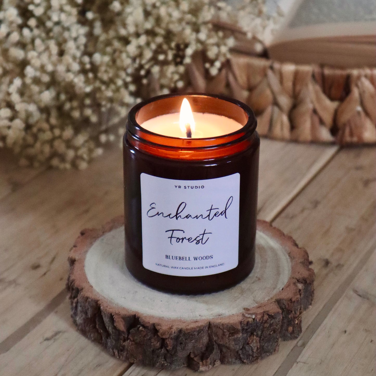 "Enchanted Forest" Bluebell Woods Candle