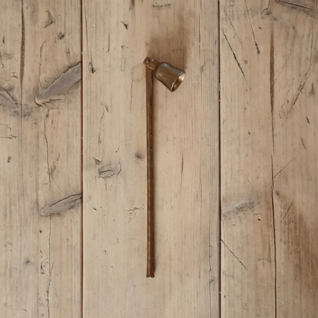 Foraged Brass Candle Snuffer - Must-Have Candle Accessory