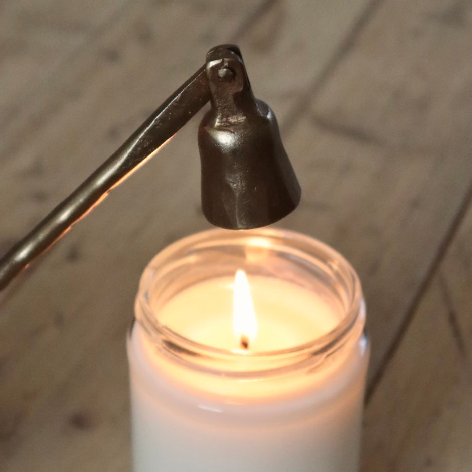 Foraged Brass Candle Snuffer - Must-Have Candle Accessory