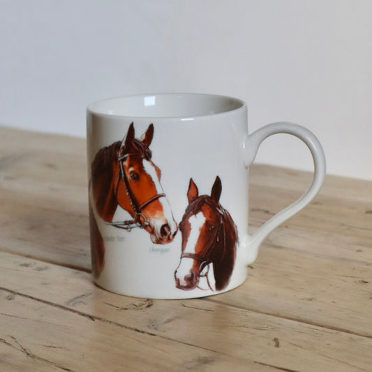 Race House Mug | Celebrate Your Love for Horses with an English Country Touch