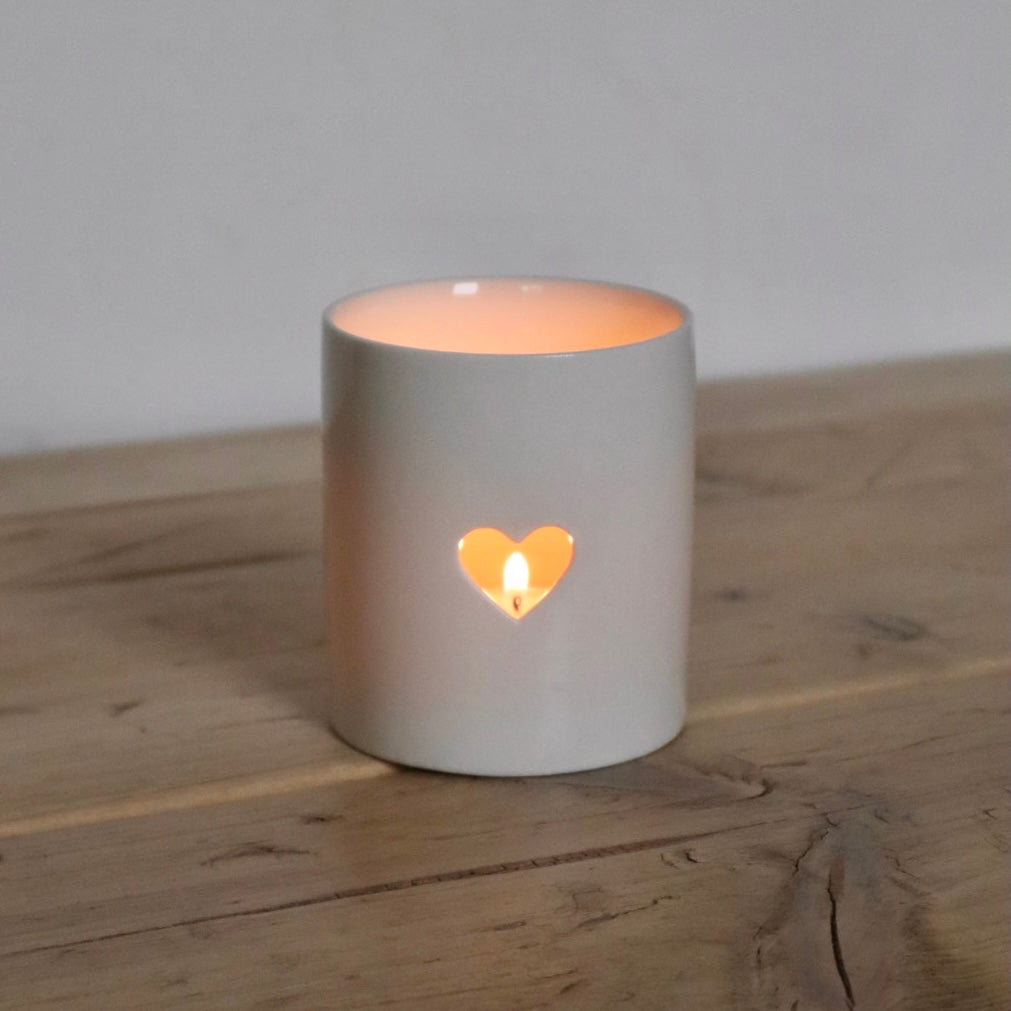 Cosy Heart Ceramic Tea Light Holder – Cosy Country Home Decor