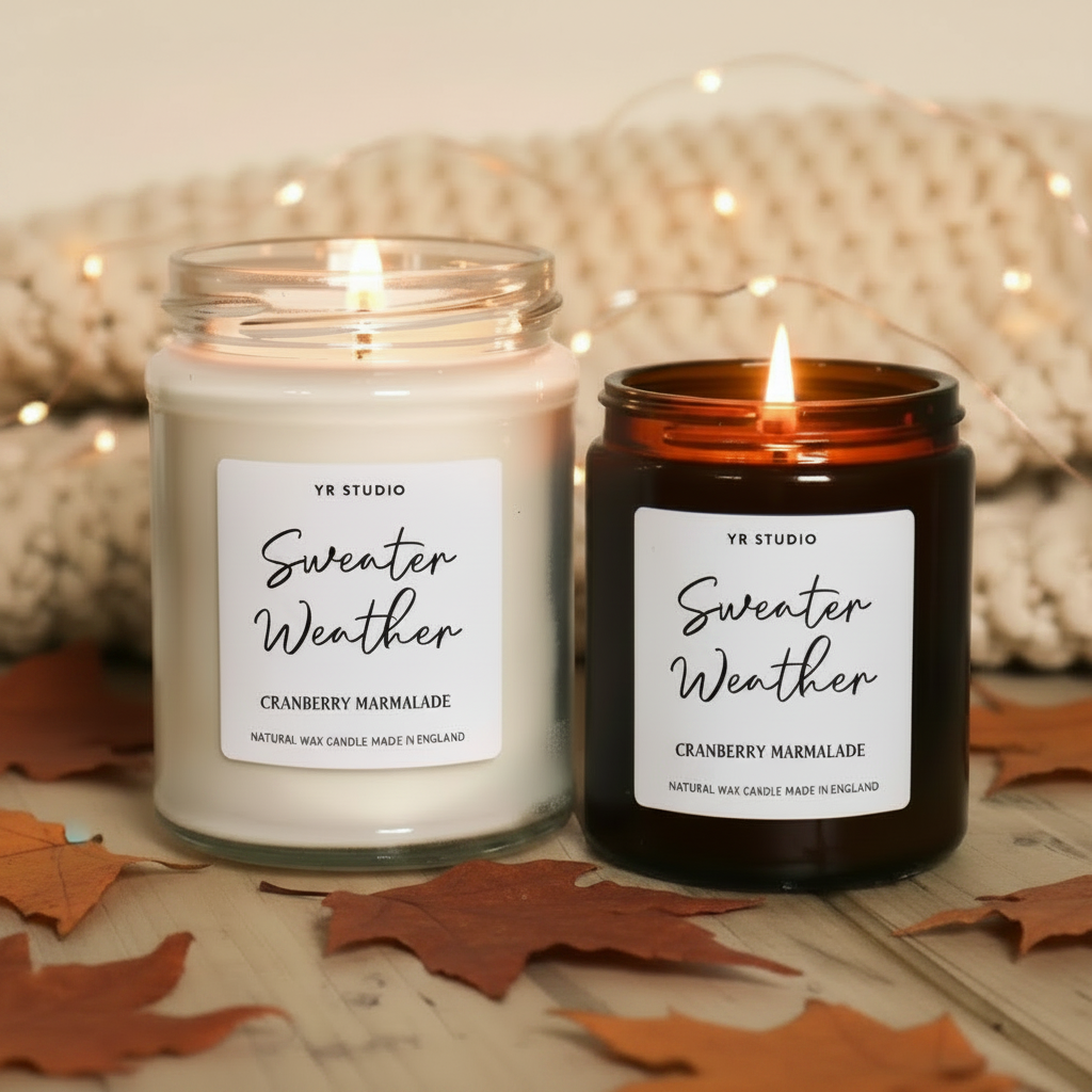 Sweater Weather Autumn candles