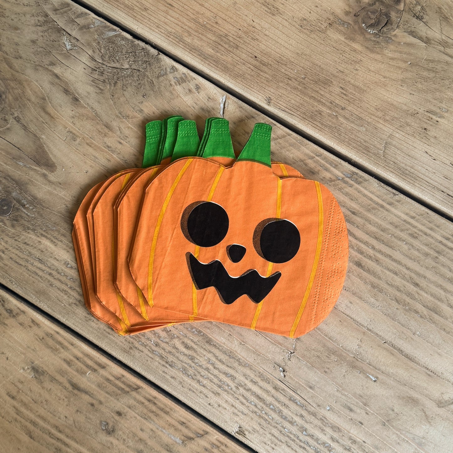 Pumpkin Paper Napkins (Pack of 12)