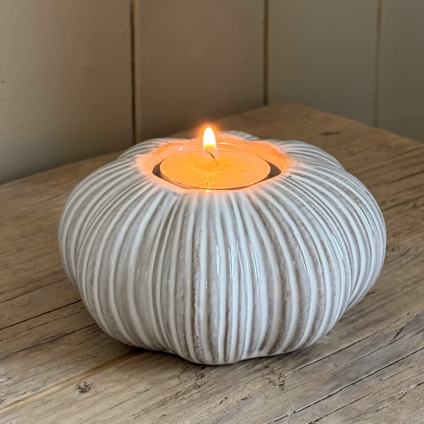 Pumpkin Tea Light Candle Holder