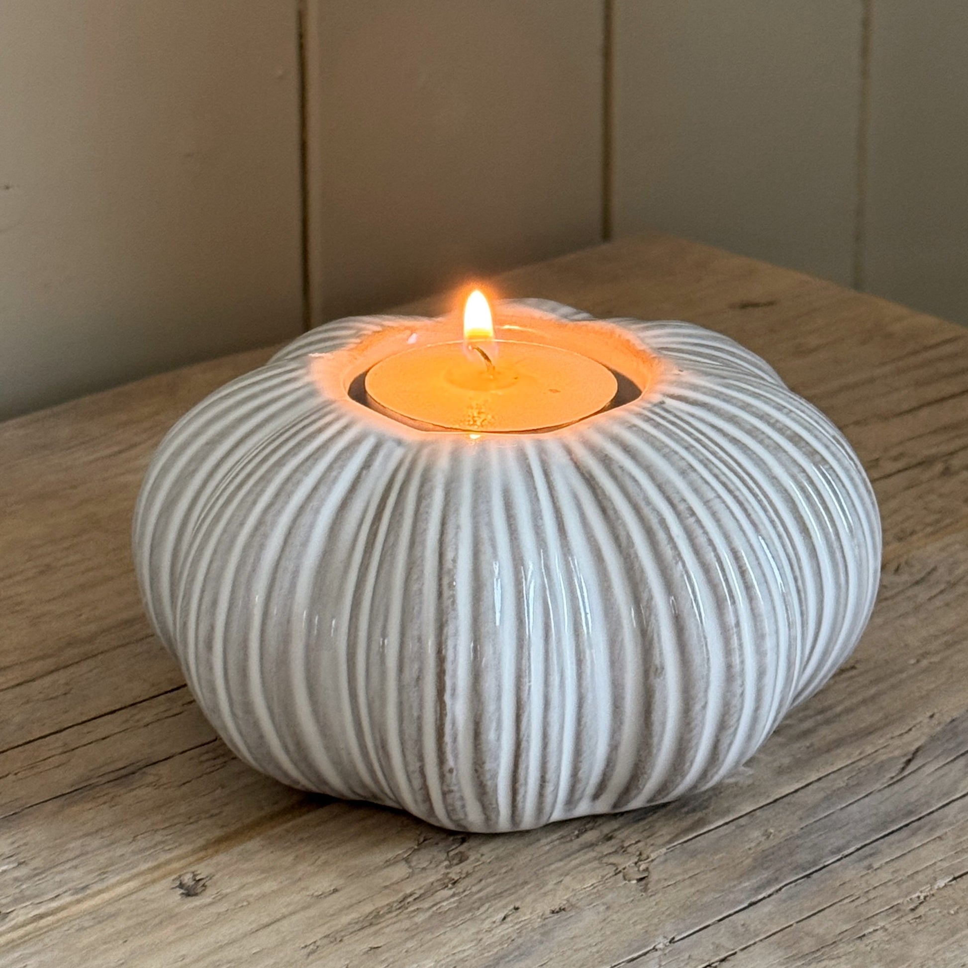 Pumpkin Tea Light Candle Holder