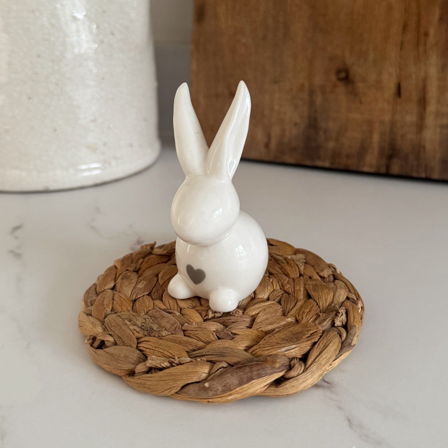 Heart Bunny – Dainty Spring &amp; Easter Home Ornament