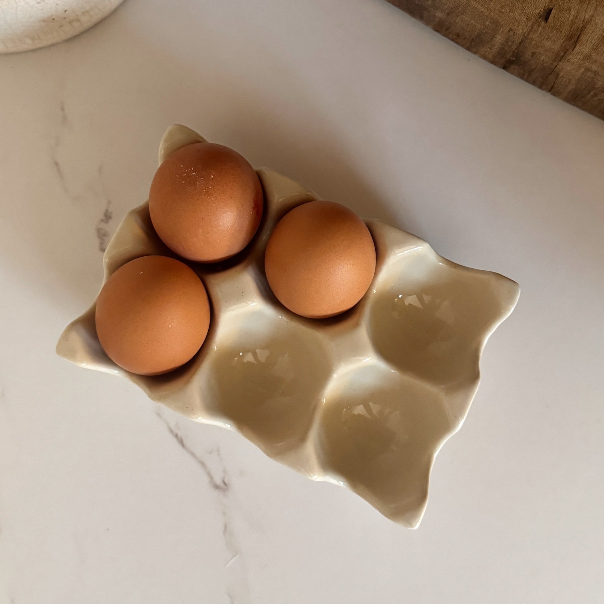 Rustic Six Egg Holder