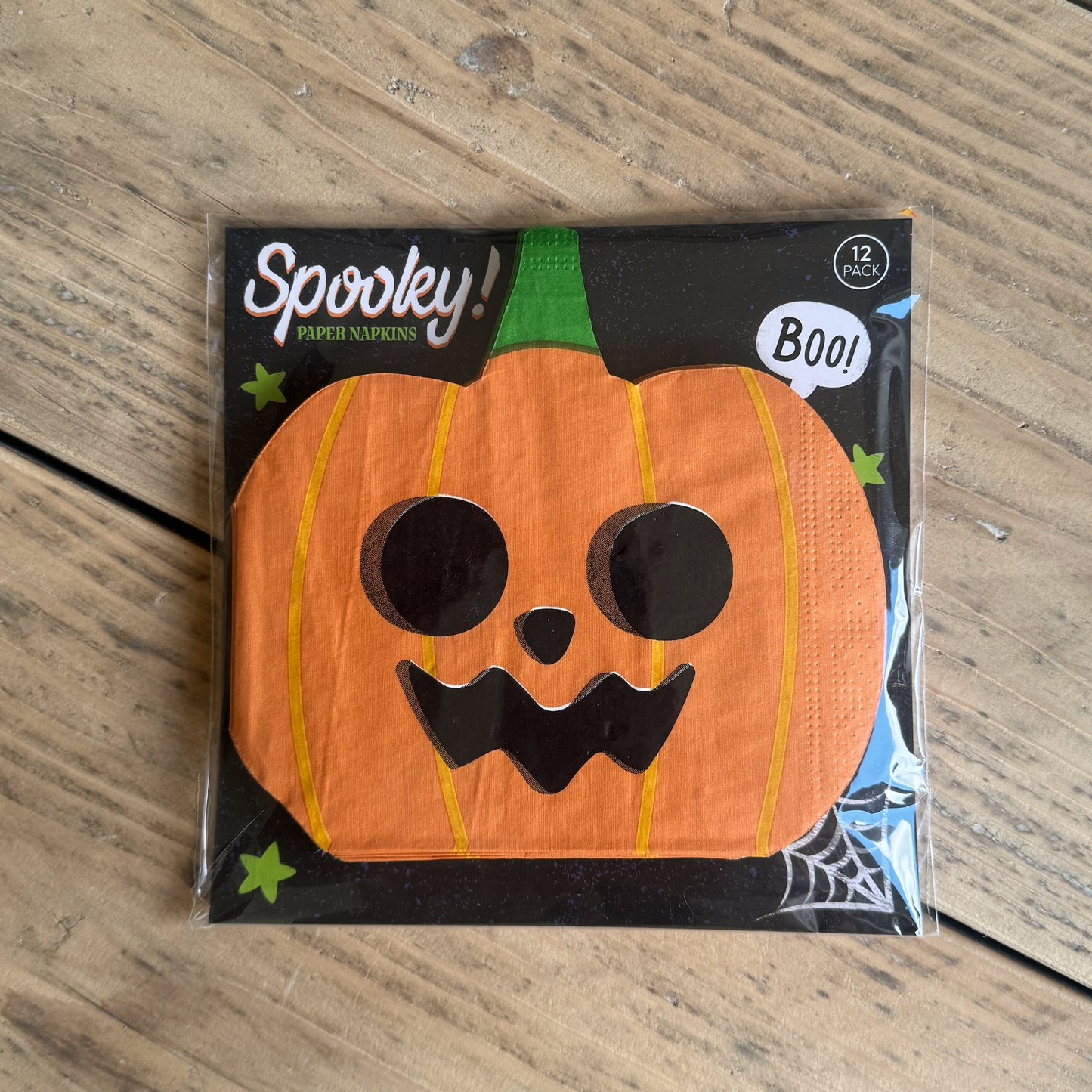 Pumpkin Paper Napkins (Pack of 12)