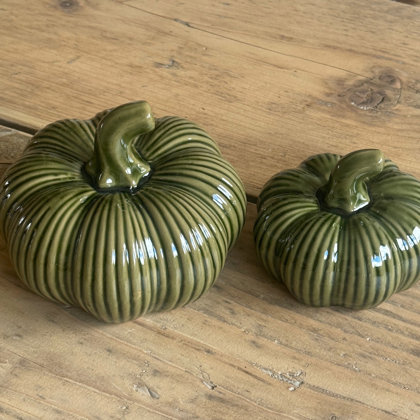 Green Pumpkin Duo