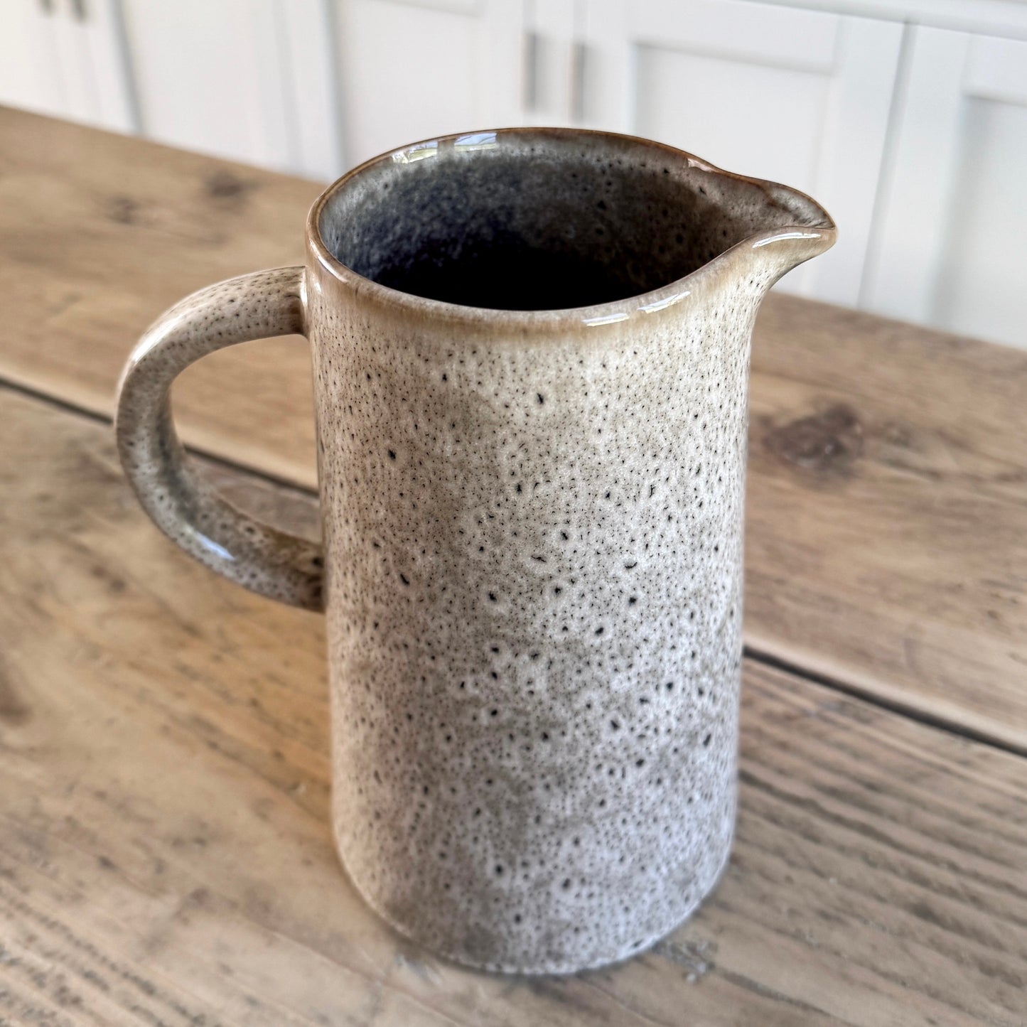 Large Rustic Stoneware Vase Jug
