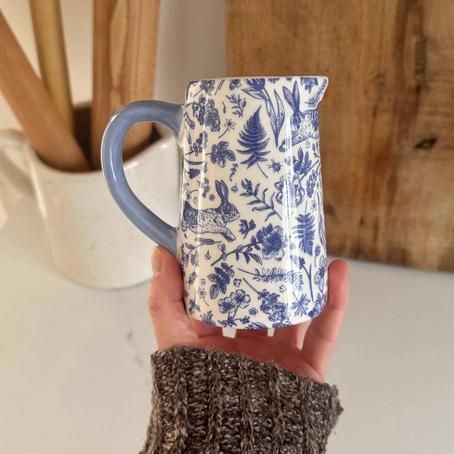 Blue Hare Small Jug