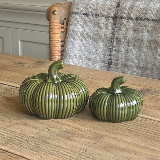 Green Pumpkin Duo